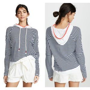 Splendid x Gray Malin Seaside Stripe Sweatshirt